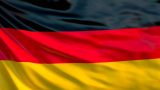 Germany flag. Waving flag of Germany 3d illustration